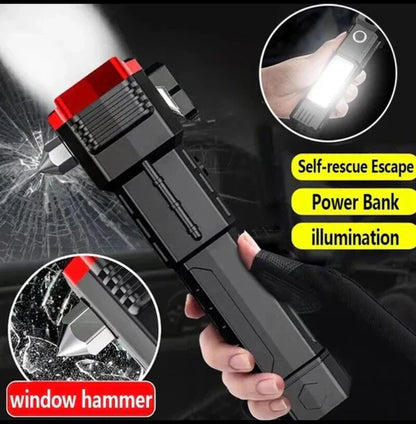 Multifunctional 8 in 1 Portable Bright Torch