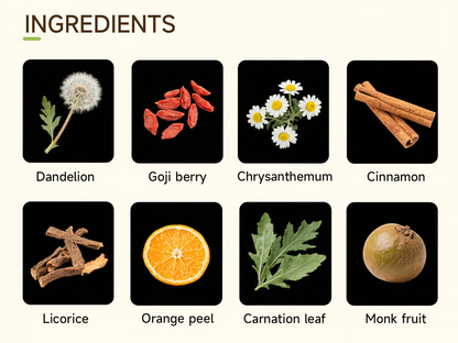 Chicory 6 and Gardenia Herbal Tea